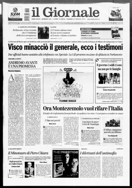 Il giornale : quotidiano del mattino